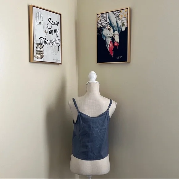 NWT The North Face Hillrose Hemp V-Neck Tank - Picture 6 of 11